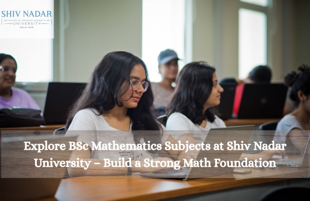 A Comprehensive Guide to BSc Mathematics Subjects